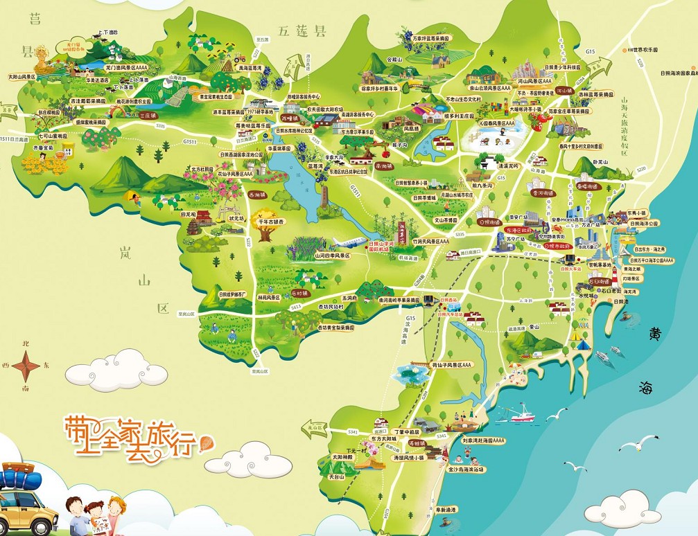 吉县景区使用手绘地图给景区能带来什么好处？